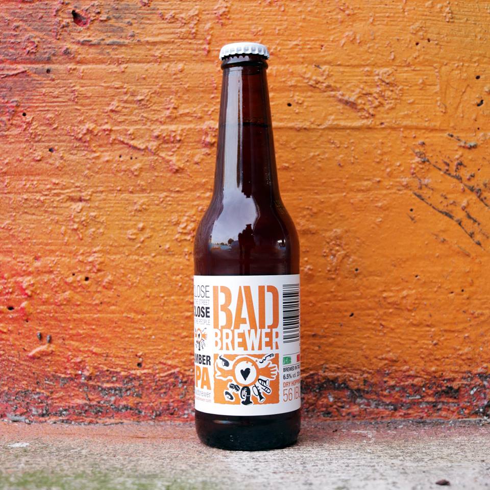 Bad Brewer - Amber IPA 33cl - Amarcord, Italien - Klosterbryggeriet A/S